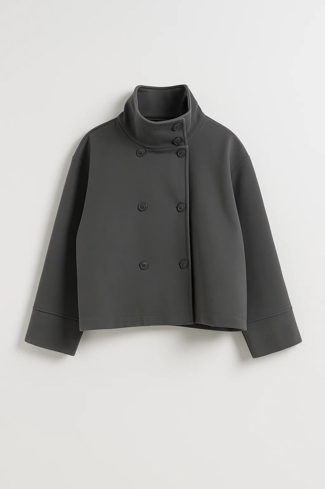 Doppelreihiger Oversized-Mantel für Frauen