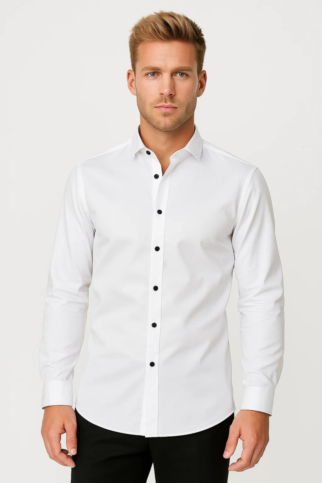 Slim Fit Langarmshirt für Herren