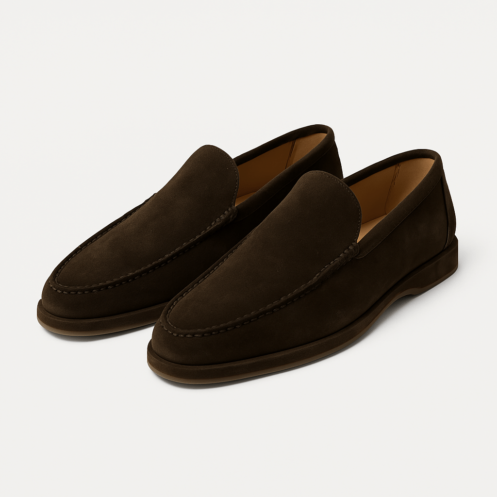 Slip-On Wildleder Slipper Herren