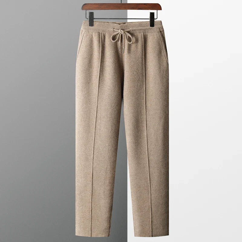 Weite Cashmere-Hosen