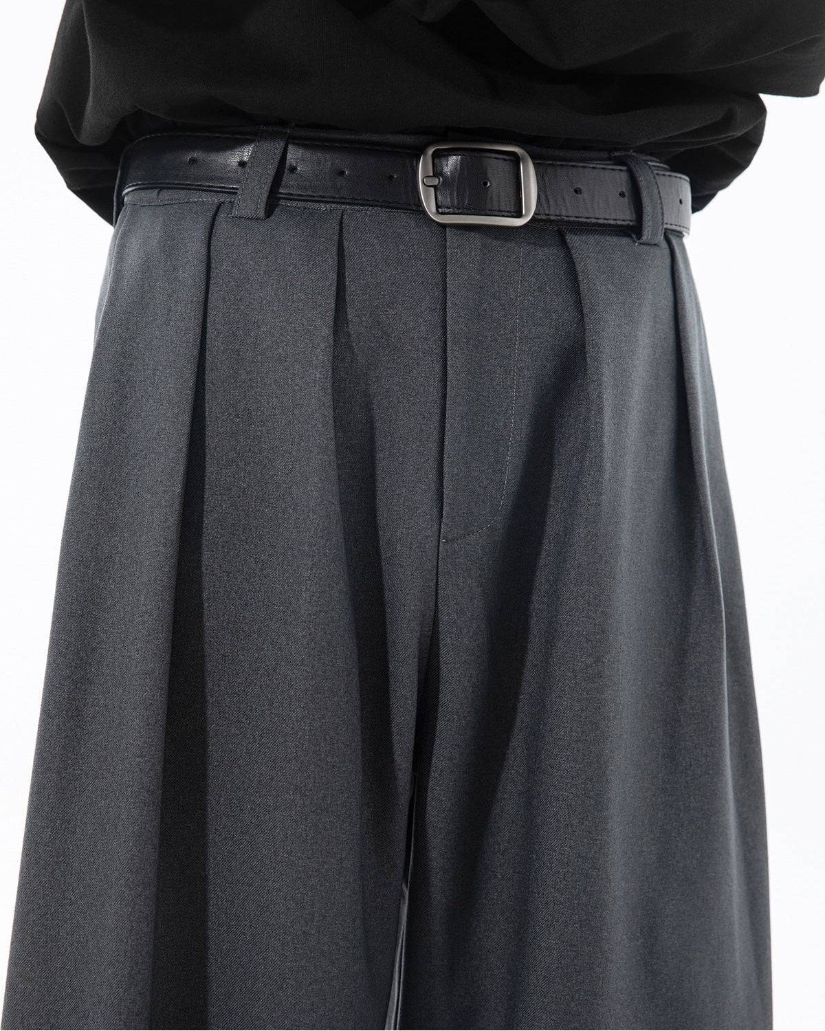 Weite Hose mit hoher Taille für Männer